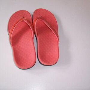 Orange Vionic Flip-Flops Size 7